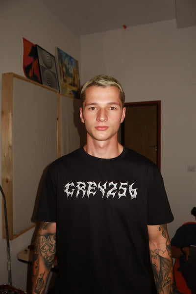 Tričko "Grey256" chrome, černé